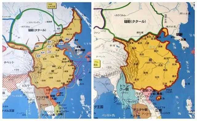 各種各樣的明朝版圖：為啥明朝的地圖就那么難統(tǒng)一