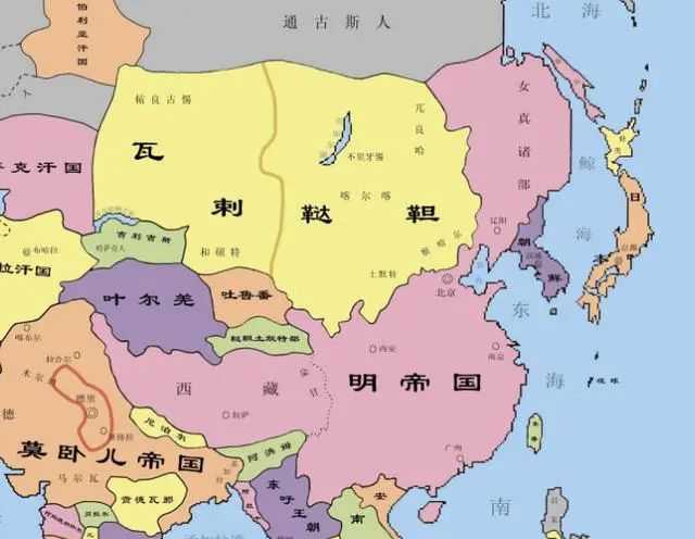 各種各樣的明朝版圖：為啥明朝的地圖就那么難統(tǒng)一
