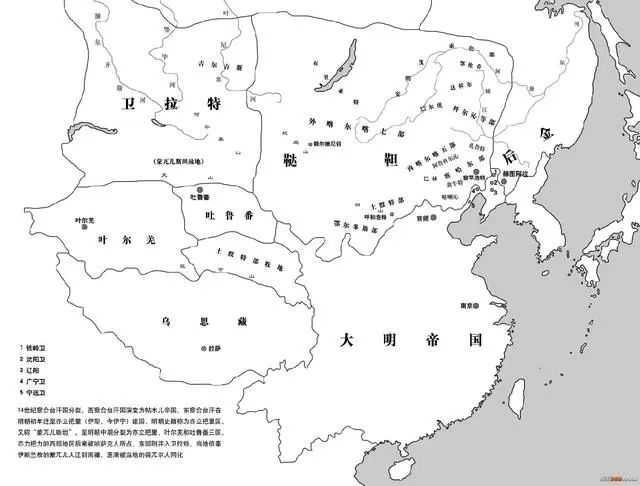 各種各樣的明朝版圖：為啥明朝的地圖就那么難統(tǒng)一