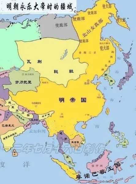 各種各樣的明朝版圖：為啥明朝的地圖就那么難統(tǒng)一