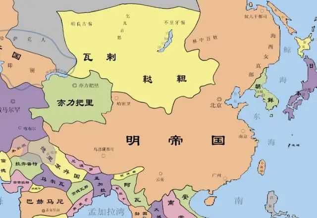 各種各樣的明朝版圖：為啥明朝的地圖就那么難統(tǒng)一