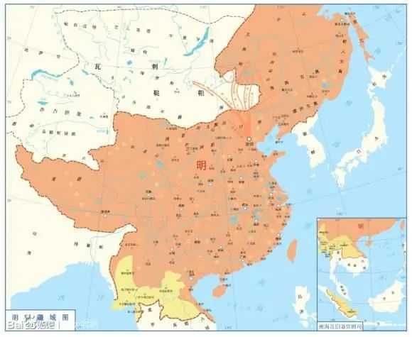 各種各樣的明朝版圖：為啥明朝的地圖就那么難統(tǒng)一