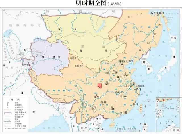 各種各樣的明朝版圖：為啥明朝的地圖就那么難統(tǒng)一