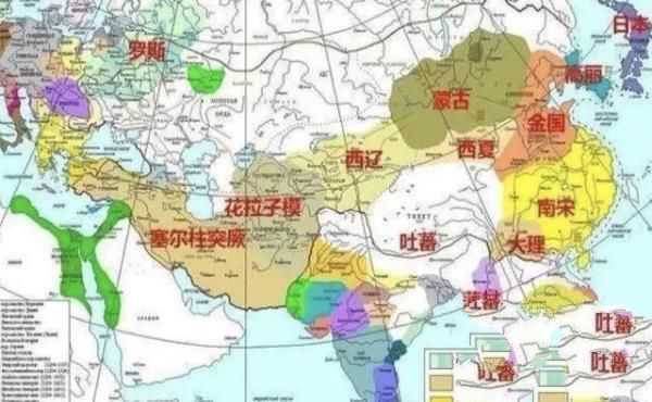 看看俄羅斯版中國歷史地圖，至少這四幅難以掩蓋住其“私心”