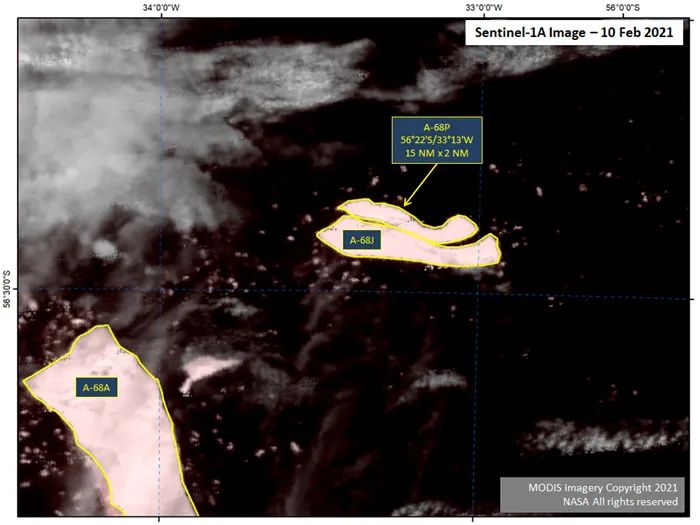世界最大冰山融化，美中心：“A86a”體積小到無(wú)法再用衛(wèi)星追蹤