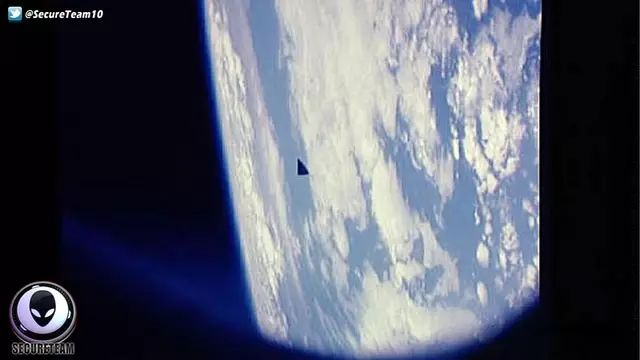 UFO 飛走后留下地球沒有的『外星物體』！
